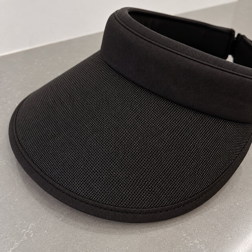 CELINE Triomphe Black Bow Sun Visor - Picture 6 of 6